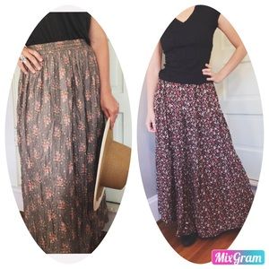 🎁Bundle!🎁 2 Vintage 90s Maxi Skirts